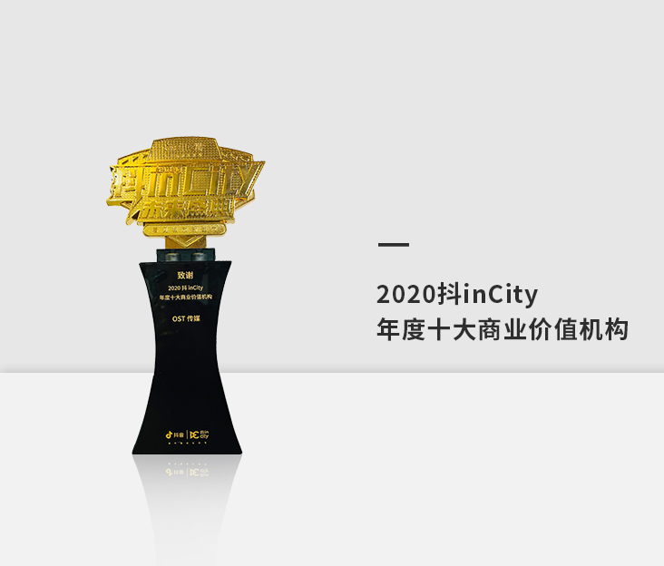 2020年度抖inCity十大商业价值机构